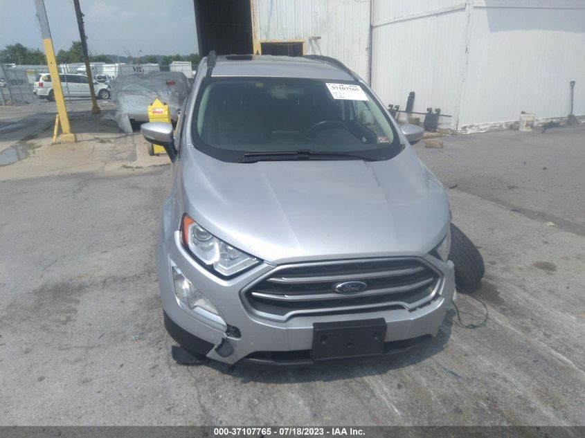 2019 FORD ECOSPORT SE - MAJ6S3GL3KC281935