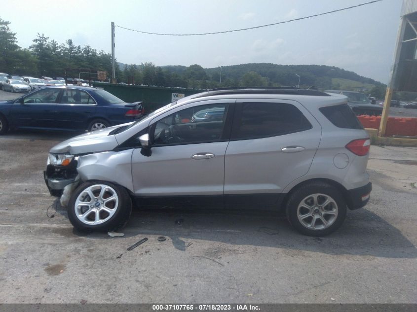 2019 FORD ECOSPORT SE - MAJ6S3GL3KC281935