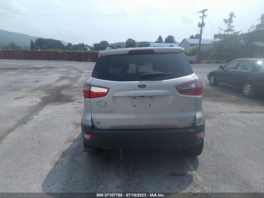 2019 FORD ECOSPORT SE - MAJ6S3GL3KC281935