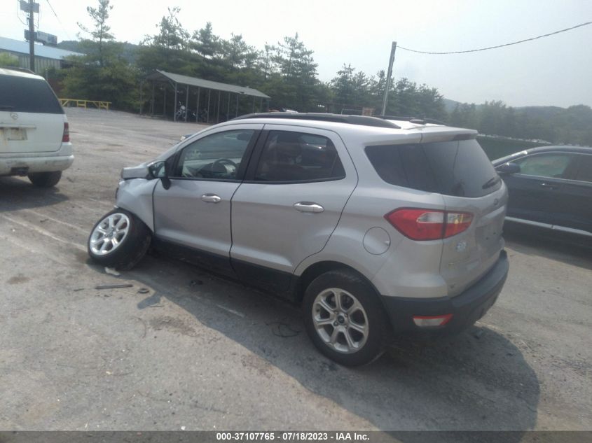2019 FORD ECOSPORT SE - MAJ6S3GL3KC281935