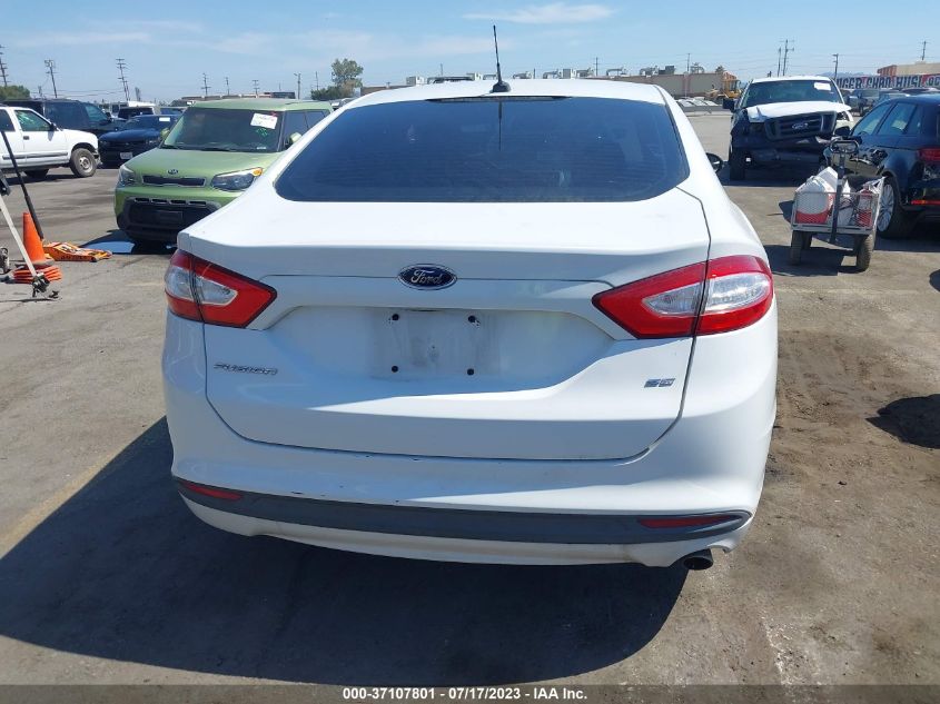 2014 FORD FUSION SE - 3FA6P0H75ER308852