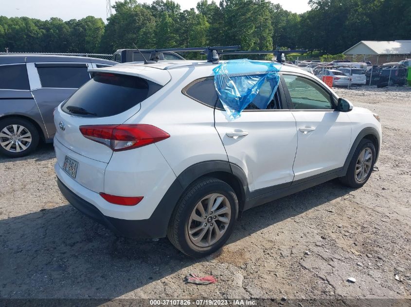 2016 HYUNDAI TUCSON LIMITED/SPORT AND ECO/SE - KM8J33A47GU091166