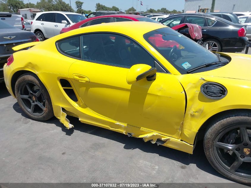2015 PORSCHE CAYMAN WP0AA2A83FK163949