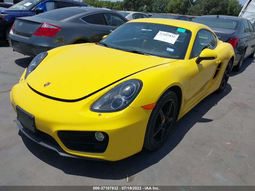 2015 PORSCHE CAYMAN WP0AA2A83FK163949