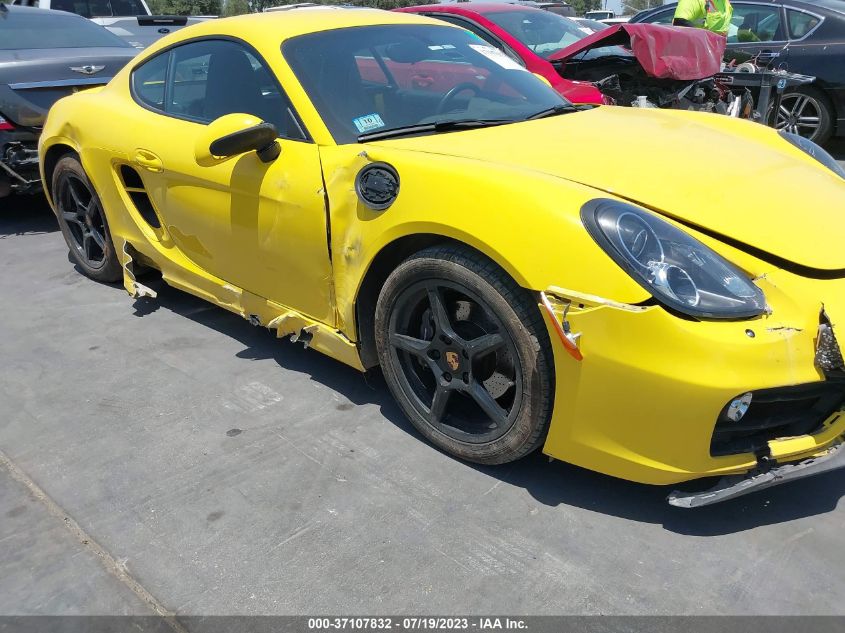 2015 PORSCHE CAYMAN WP0AA2A83FK163949