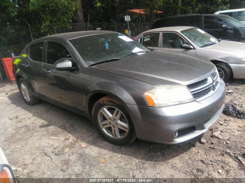 2013 DODGE AVENGER SXT - 1C3CDZCB6DN576644