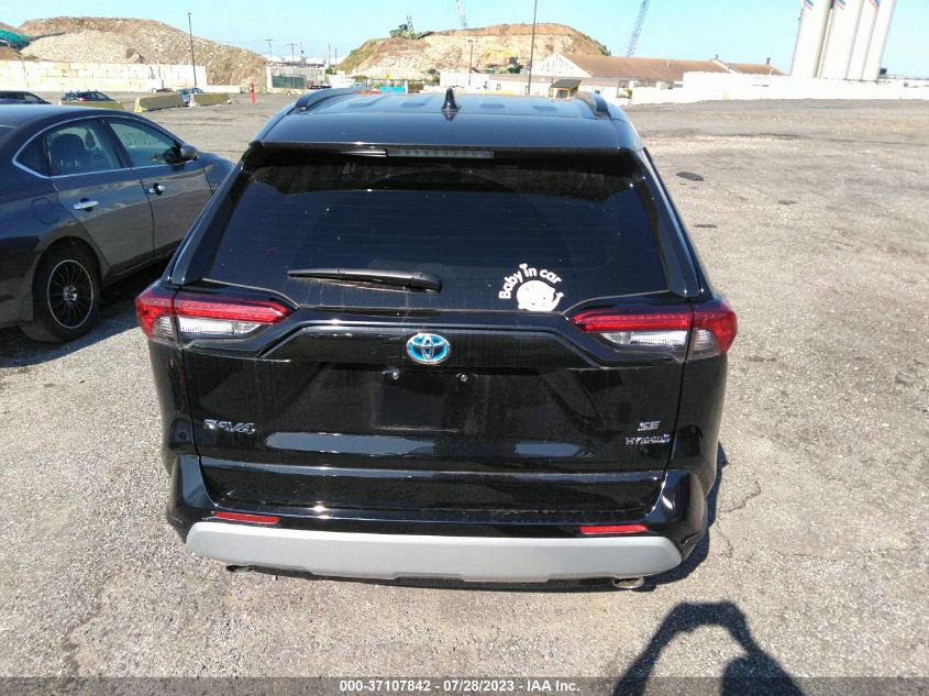 2022 TOYOTA RAV4 HYBRID SE - 4T3T6RFV5NU075038
