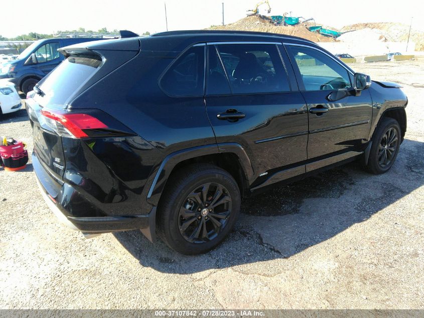 2022 TOYOTA RAV4 HYBRID SE - 4T3T6RFV5NU075038