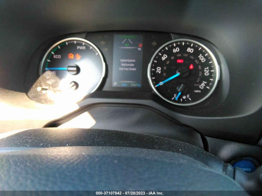 2022 TOYOTA RAV4 HYBRID SE - 4T3T6RFV5NU075038