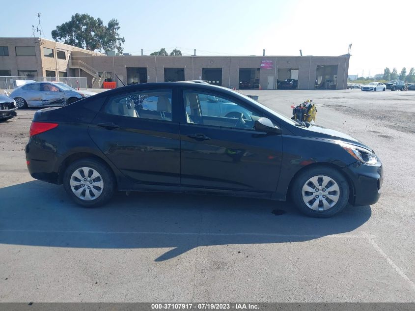 2017 HYUNDAI ACCENT SE - KMHCT4AE1HU350386