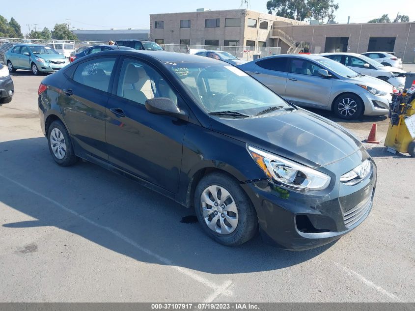 2017 HYUNDAI ACCENT SE - KMHCT4AE1HU350386