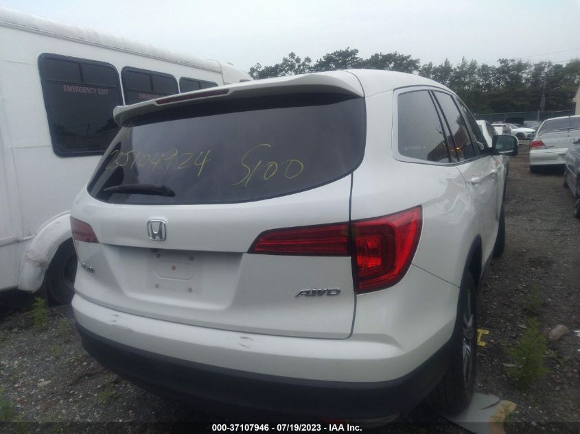 2018 HONDA PILOT EX - 5FNYF6H36JB073167