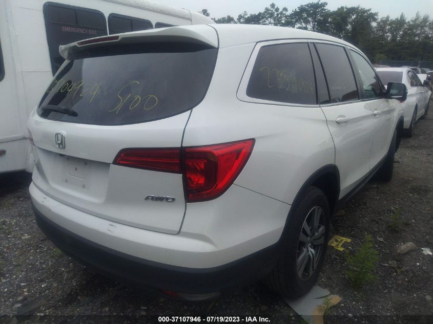 2018 HONDA PILOT EX - 5FNYF6H36JB073167