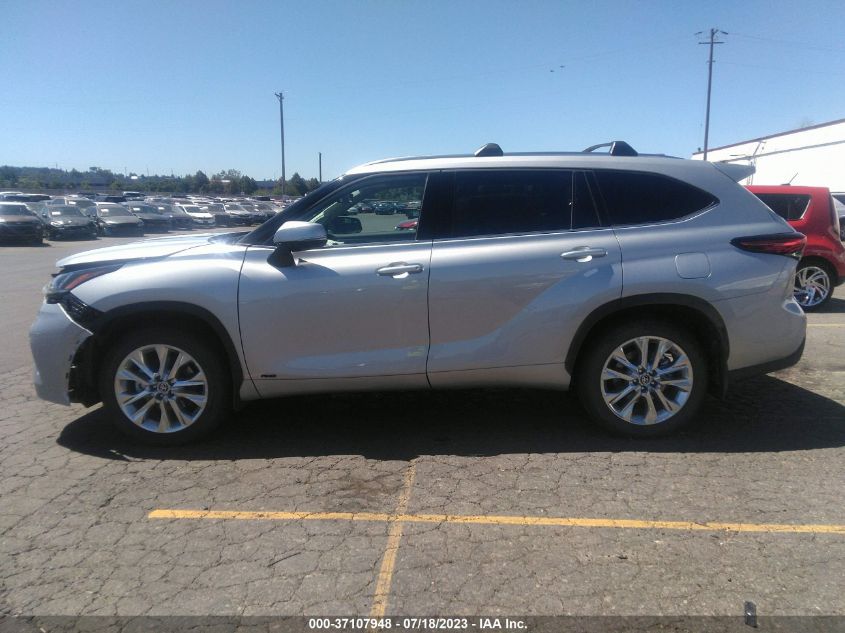 2023 TOYOTA HIGHLANDER HYBRID LIMITED - 5TDXBRCH3PS121966