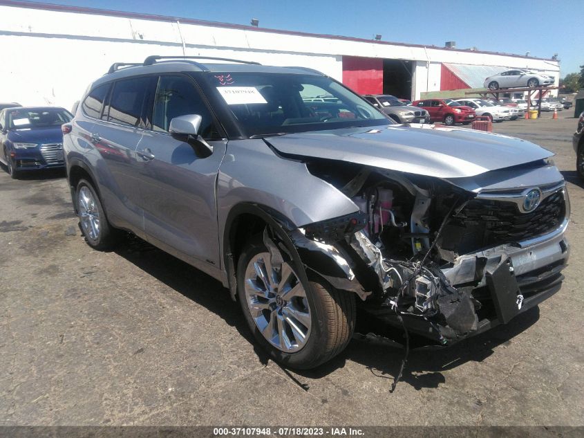 2023 TOYOTA HIGHLANDER HYBRID LIMITED - 5TDXBRCH3PS121966