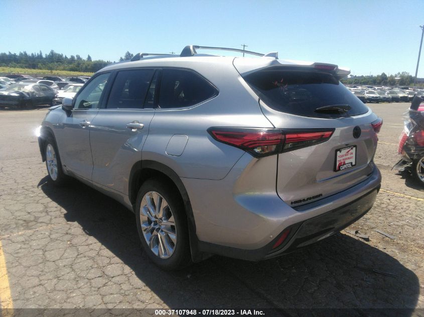 2023 TOYOTA HIGHLANDER HYBRID LIMITED - 5TDXBRCH3PS121966