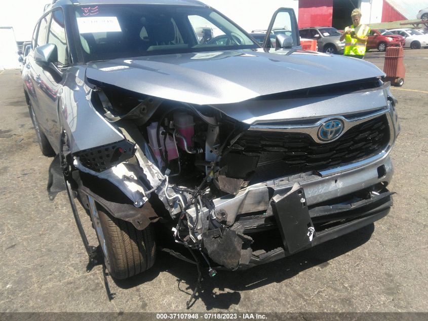 2023 TOYOTA HIGHLANDER HYBRID LIMITED - 5TDXBRCH3PS121966