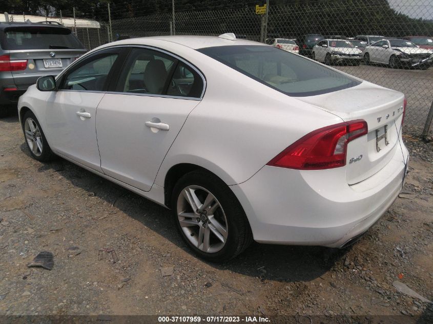 2015 VOLVO S60 T5 DRIVE-E PREMIER - YV126MFBXF2300854