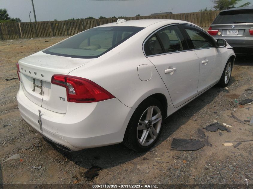 2015 VOLVO S60 T5 DRIVE-E PREMIER - YV126MFBXF2300854
