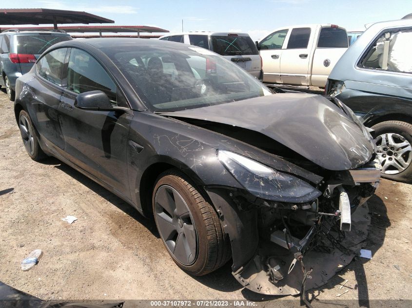 2022 TESLA MODEL 3 - 5YJ3E1EB1NF331743