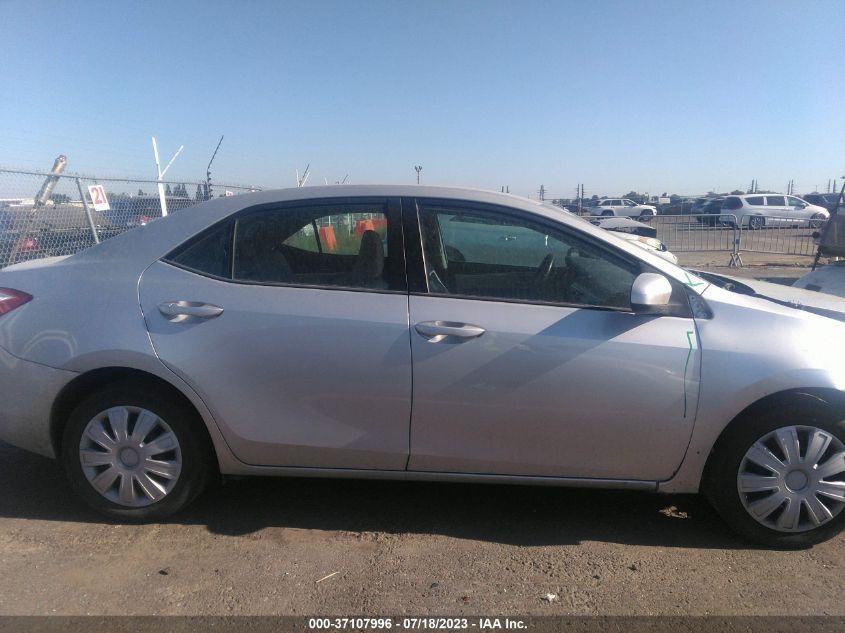 2015 TOYOTA COROLLA L/LE/LE PLS/PRM/S/S PLS - 5YFBURHE0FP263945