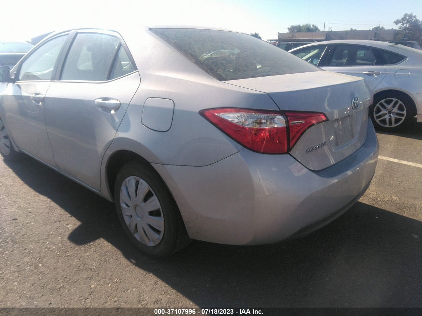 2015 TOYOTA COROLLA L/LE/LE PLS/PRM/S/S PLS - 5YFBURHE0FP263945