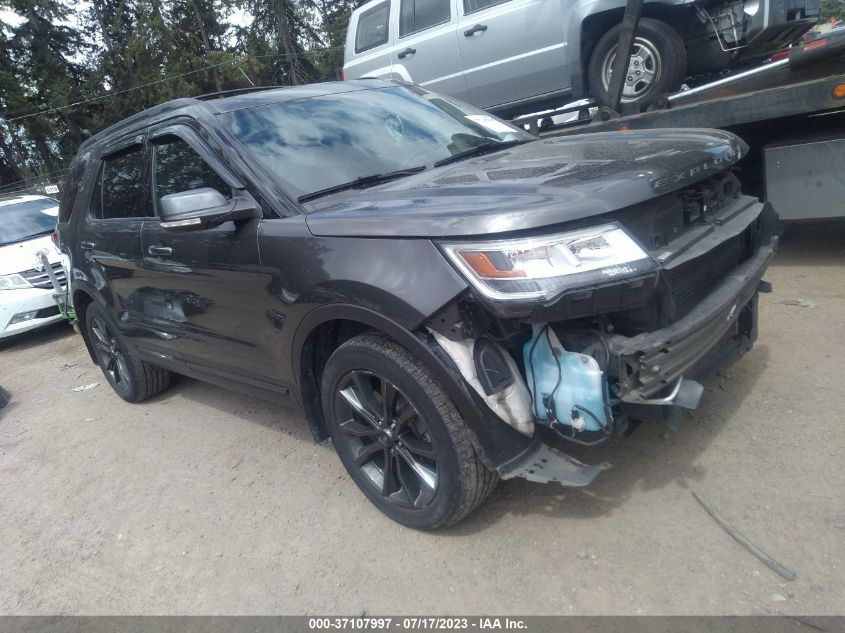 2018 FORD EXPLORER XLT - 1FM5K8DH9JGA98707