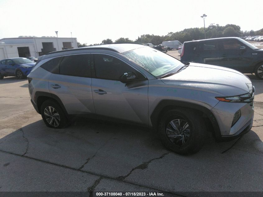 2023 HYUNDAI TUCSON HYBRID BLUE - KM8JBCA16PU098716