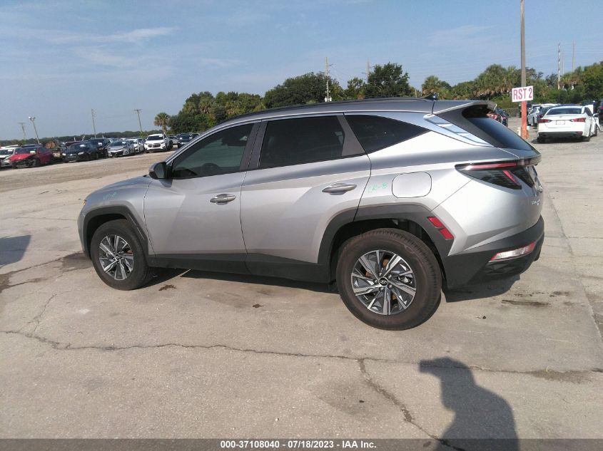 2023 HYUNDAI TUCSON HYBRID BLUE - KM8JBCA16PU098716