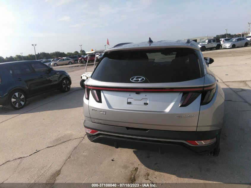 2023 HYUNDAI TUCSON HYBRID BLUE - KM8JBCA16PU098716