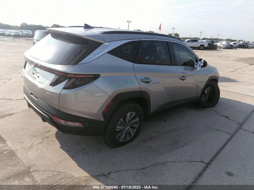 2023 HYUNDAI TUCSON HYBRID BLUE - KM8JBCA16PU098716