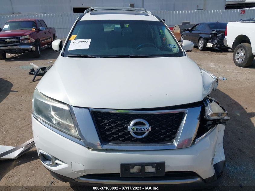 2014 NISSAN PATHFINDER PLATINUM - 5N1AR2MM7EC687188