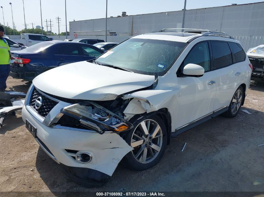 2014 NISSAN PATHFINDER PLATINUM - 5N1AR2MM7EC687188