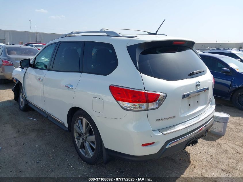 2014 NISSAN PATHFINDER PLATINUM - 5N1AR2MM7EC687188