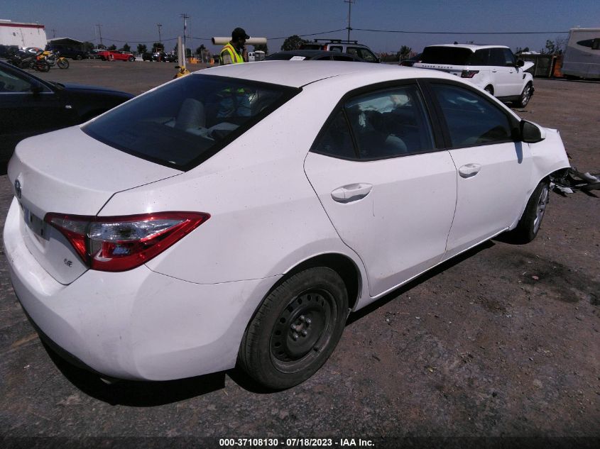 2014 TOYOTA COROLLA L/LE/S/S PLUS/LE PLUS - 5YFBURHE7EP169382