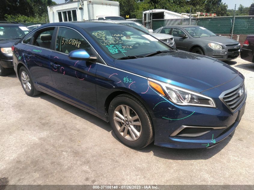 2016 HYUNDAI SONATA 2.4L SE - 5NPE24AF8GH350998