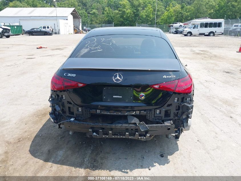 2022 MERCEDES-BENZ C-CLASS C 300 - W1KAF4HBXNR054785