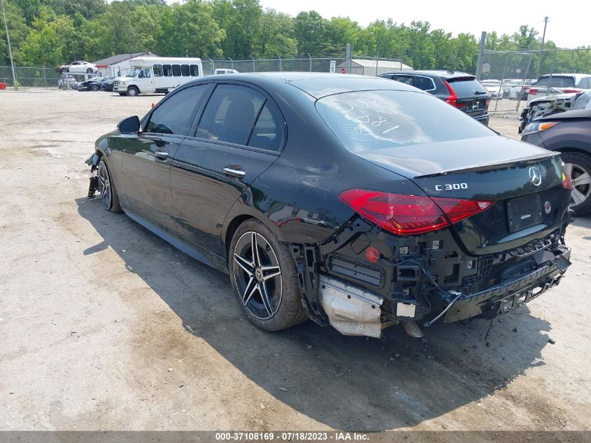 2022 MERCEDES-BENZ C-CLASS C 300 - W1KAF4HBXNR054785