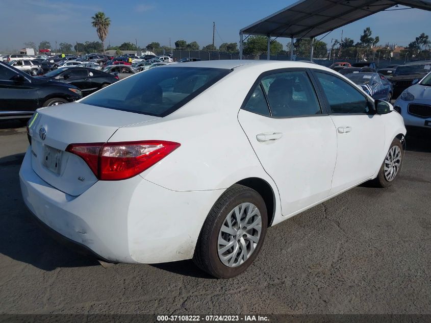 2019 TOYOTA COROLLA L/LE/XLE/SE/XSE - 2T1BURHE9KC146083