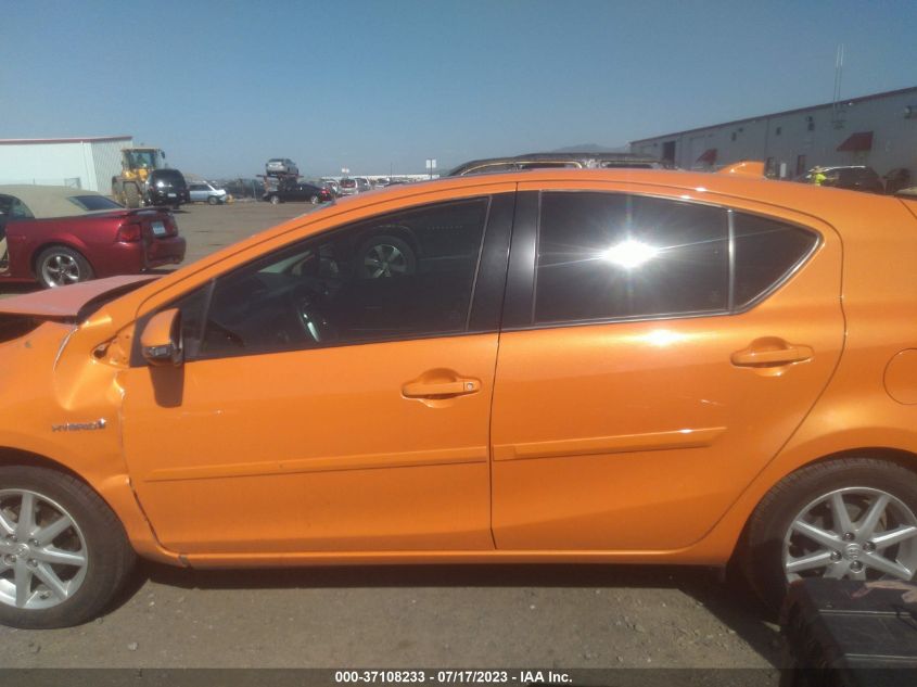 2015 TOYOTA PRIUS C ONE/TWO/THREE/FOUR - JTDKDTB32F1095556
