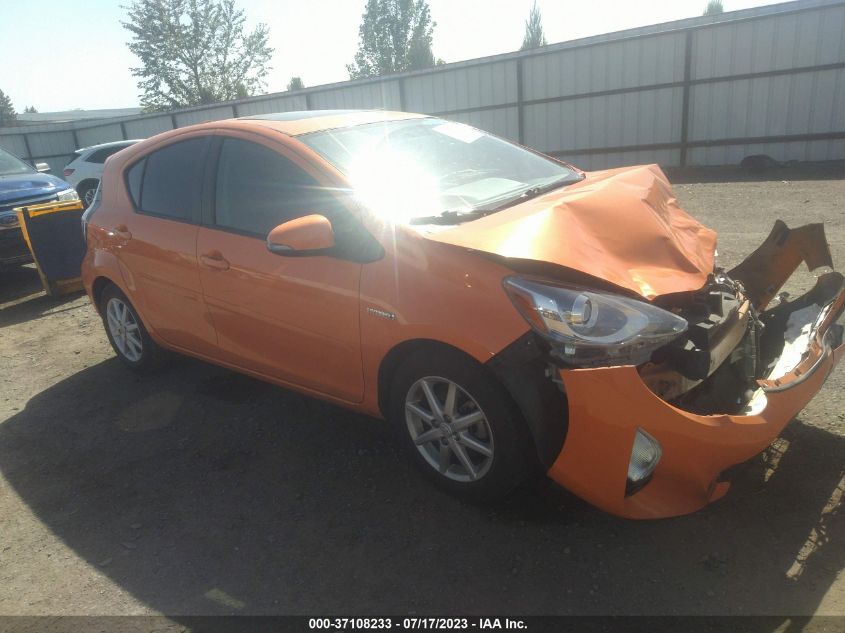 2015 TOYOTA PRIUS C ONE/TWO/THREE/FOUR - JTDKDTB32F1095556