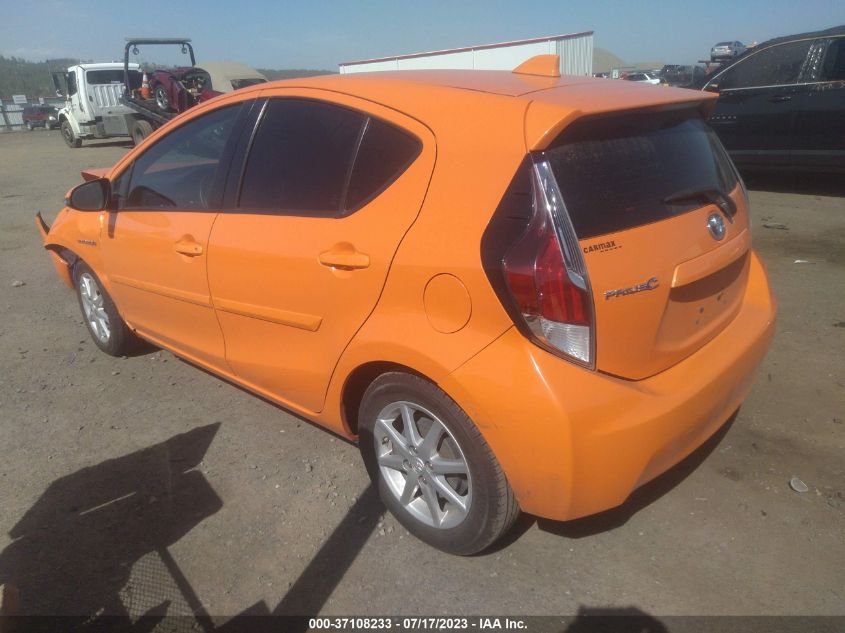 2015 TOYOTA PRIUS C ONE/TWO/THREE/FOUR - JTDKDTB32F1095556