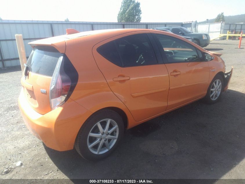 2015 TOYOTA PRIUS C ONE/TWO/THREE/FOUR - JTDKDTB32F1095556