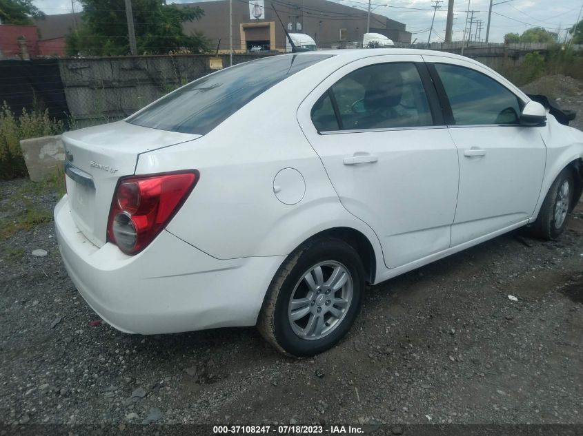 2014 CHEVROLET SONIC LT - 1G1JC5SH7E4182591