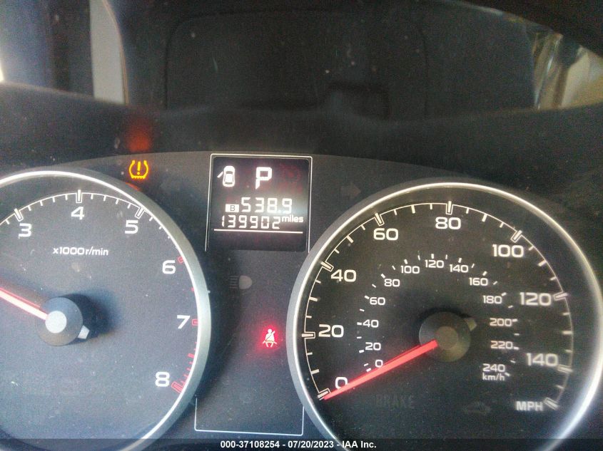 2013 SUBARU OUTBACK 2.5I PREMIUM - 4S4BRBCC0D3306227