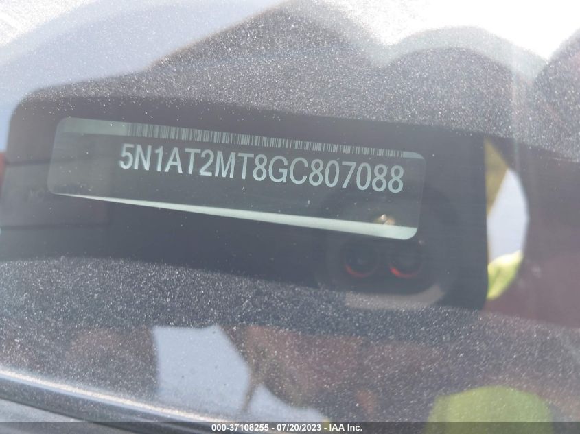 2016 NISSAN ROGUE SV - 5N1AT2MT8GC807088