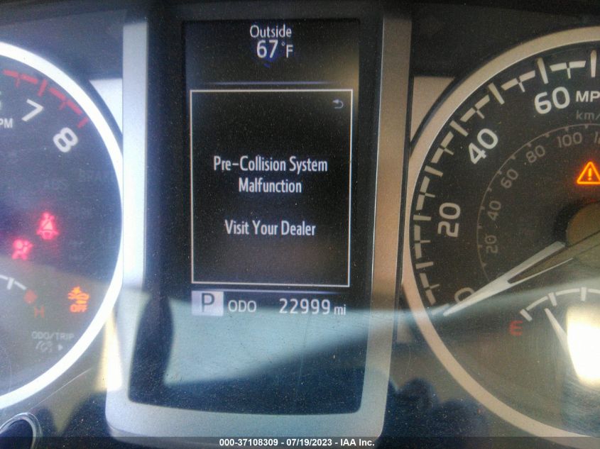2022 TOYOTA TACOMA 4WD SR/SR5/TRD SPORT - 3TMCZ5AN3NM486754