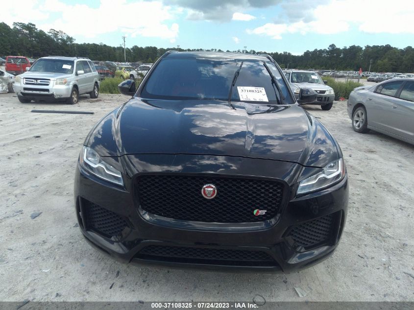 2017 JAGUAR F-PACE S - SADCM2BV9HA090040