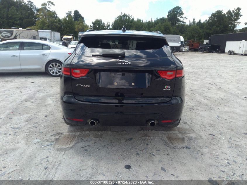 2017 JAGUAR F-PACE S - SADCM2BV9HA090040