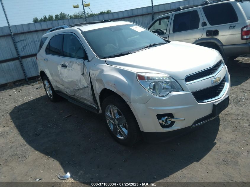 2014 CHEVROLET EQUINOX LTZ - 1GNALDEK8EZ136884